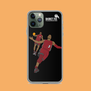 THE NO-LOOK DUNK iPhone Case